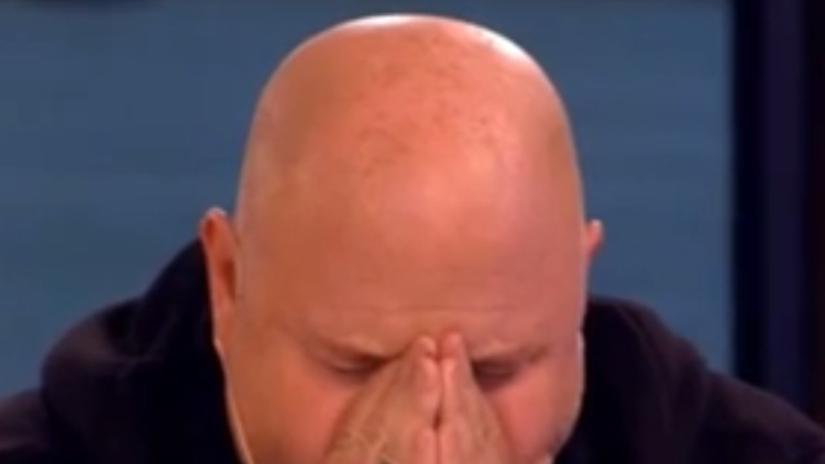 Anders Bagge reagerade starkt under Sannes Idol-audition. 